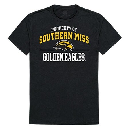W Republic W Republic Apparel 517-151-E27-01 University of Southern Mississippi Property College Tee Shirt - Black; Small 517-151-E27-01